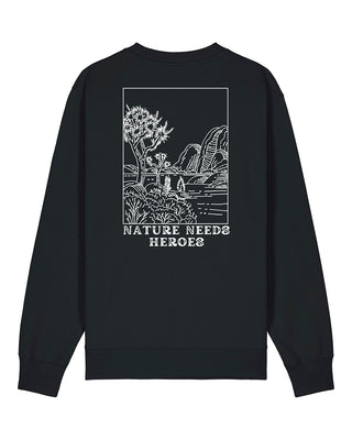 "Nature needs Heroes - Landscape" Unisex Sweater