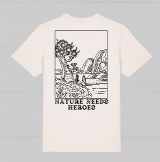 "Nature needs Heroes - Landscape" Unisex Shirt