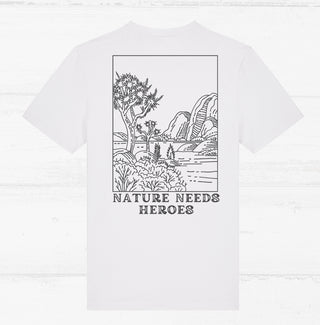 "Nature needs Heroes - Landscape" Unisex Shirt