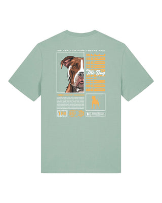 "Don't judge the dog" Unisex Shirt (Staffordshire Terrier)