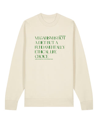 "Veganism is" Unisex Sweater