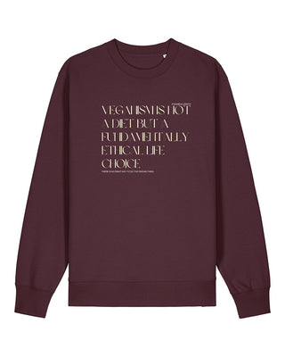 "Veganism is" Unisex Sweater