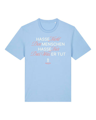 "Hasse nicht den Menschen" Shirt