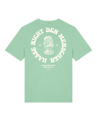 "Hasse nicht den Menschen" Shirt (Round)