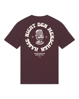 "Hasse nicht den Menschen" Shirt (Round)