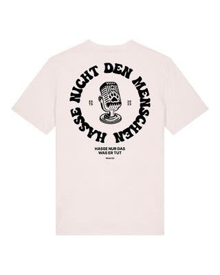 "Hasse nicht den Menschen" Shirt (Round)