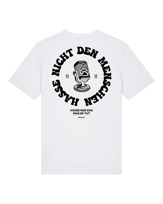 "Hasse nicht den Menschen" Shirt (Round)